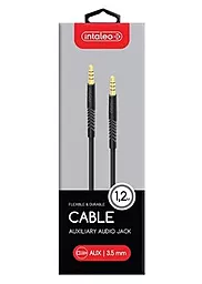 Аудіо кабель Intaleo CBFLEXA1 AUX mini Jack 3.5mm M/M Cable 1.2 м black (1283126487538) - мініатюра 5