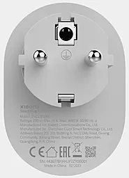 Умная розетка Xiaomi Mi Smart Plug 2 Wi-Fi White (BHR6868EU / ZNCZ302KK) - миниатюра 6