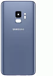 Задня кришка корпусу Samsung Galaxy S9 G960F зі склом камери Coral Blue
