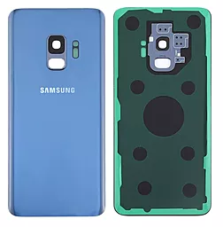Задня кришка корпусу Samsung Galaxy S9 G960F зі склом камери Original  Coral Blue