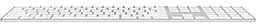 Клавиатура Apple Magic Keyboard with Touch ID and Numeric Keypad UA White Keys (MK2C3UA/A) - миниатюра 2