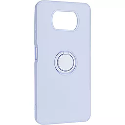 Чехол Gelius Ring Holder для Xiaomi Poco X3 Pro Lilac - миниатюра 2