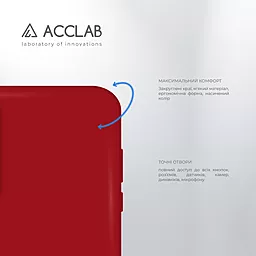 Чехол ACCLAB SoftShell для Xiaomi Poco M4 Pro 5G Red - миниатюра 3