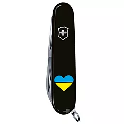 Мультитул Victorinox Spartan Ukraine (1.3603.3_T1090u) Black Сердце сине-желтое - миниатюра 4
