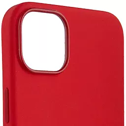 Чехол Silicone Case Full для Apple iPhone 13 Red - миниатюра 2