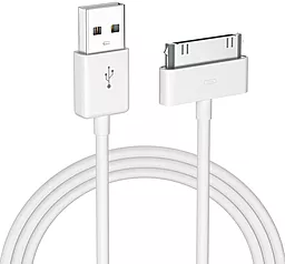 Кабель USB Apple 30-pin Dock Cable White