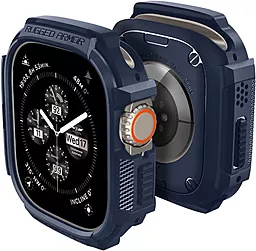 Чехол Spigen для Apple Watch Ultra 2/1 (49mm) - Rugged Armor, Navy Blue (ACS07382)
