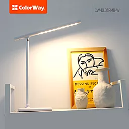 Настольная LED лампа ColorWay Portable Magnet (CW-DL03PMB-W) - миниатюра 14