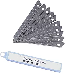 Набор лезвий для ножа Pro'sKit 5PD-510-B 10шт (PD-510) - миниатюра 2