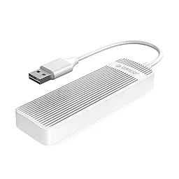USB хаб Orico 4 Port USB2.0 White (FL02-WH-BP) - миниатюра 2