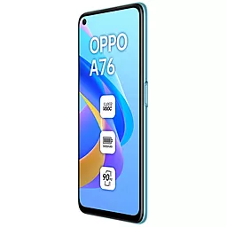 Смартфон Oppo A76 4/128GB Dual Sim Blue - миниатюра 4