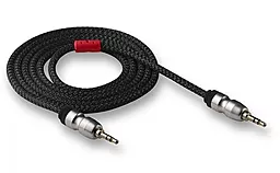 Аудио кабель Walker A720 AUX mini Jack 3.5mm M/M Cable 1 м black - миниатюра 2