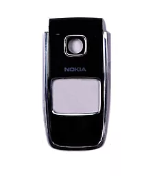 Корпусное стекло дисплея Nokia 6101 (внешнее, пластик) Black
