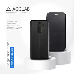 Чехол ACCLAB Elegance для Xiaomi Redmi Note 8 Pro Black - миниатюра 3