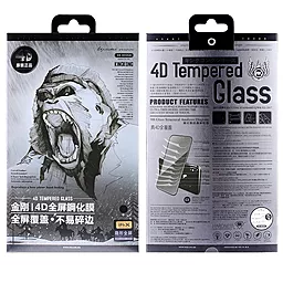 Защитное стекло WK Kingkong 4D Curved Tempered Glass для Apple iPhone 7 Plus, iPhone 8 Plus   Black (WTP-010-8PBK) - миниатюра 2