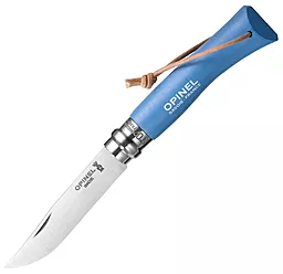 Нож Opinel №7 Inox Trekking (002206) Лазурный