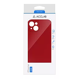 Чехол ACCLAB SoftShell для Apple iPhone 14 Plus Red - миниатюра 2