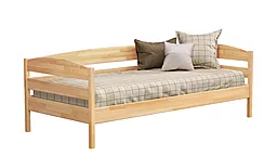 Кровать деревянная Нота Плюс, Щит 90х190, Стандарт (ламели через 4см), 102 (бук натуральный)