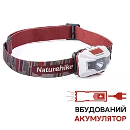 Фонарик Naturehike TD-02 (NH00T002-D) Бело-Красный - миниатюра 2