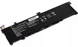 Аккумулятор для ноутбука Asus Vivobook A501LX B31N1429 / 11.4V 3400mAh / NB431564 PowerPlant Black - миниатюра 2
