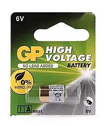 Батарейки GP 11A 1 шт (GP11AF-U5) 6 V