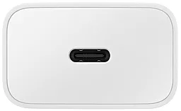 Сетевое зарядное устройство Samsung 15W USB-C + USB C-C Cable White (EP-T1510XWEGRU) - миниатюра 2