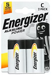Батарейки Energizer C Power / LR14 Alkaline 1.5V 2шт 1.5 V