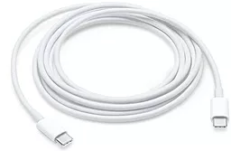 USB Кабель Apple 2M USB Type-C - Type-C Cable White - мініатюра 2