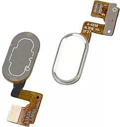 Зовнішня кнопка Home Meizu M3 Note (14 pin) зі шлейфом White