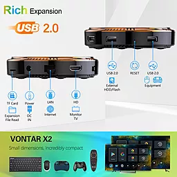 Smart приставка Vontar X2 4/64Gb - мініатюра 5