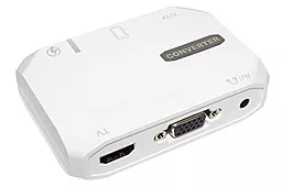 Мультипортовый USB-A хаб TCOM HDTV 3 в 1 (гн.USB А+гн.3,5st.- гн.HDMI+гн.VGA+гн.AV 3,5st)