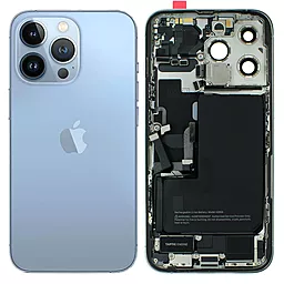 Корпус для Apple iPhone 13 Pro full kit Original - знятий з телефону Sierra Blue