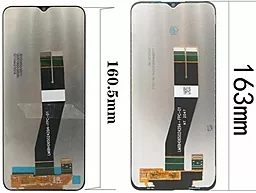 Дисплей Samsung Galaxy A03 A035 (160.5mm) с тачскрином, Black - миниатюра 2