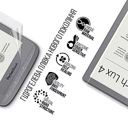 Гидрогелевая пленка ArmorStandart для PocketBook Touch Lux 4 (ARM66082) - миниатюра 2