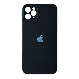 Чехол Silicone Case Full Camera Square для Apple iPhone 11 Pro Max Black
