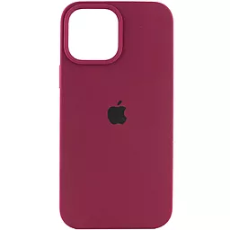 Чохол Silicone Case Full для Apple iPhone 15 Pro Max Maroon