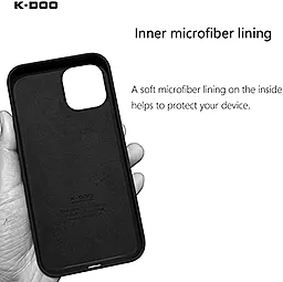 Чехол K-DOO Mag iCoat для iPhone 14 Pro Black (00-00024322) - миниатюра 4