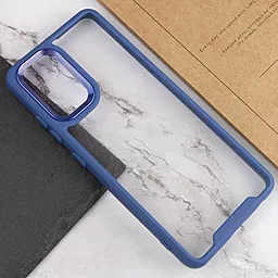 Чехол Epik TPU+PC Lyon Case для Samsung Galaxy A73 5G Blue - миниатюра 4