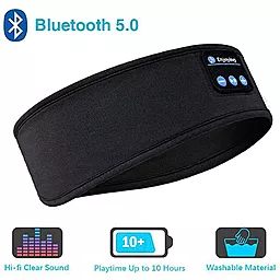 Аудіо пов'язка Wireless Bluetooth Headset Sport Sleep Headband 5.0 - мініатюра 2