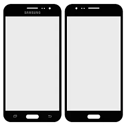 Корпусное стекло дисплея Samsung Galaxy J3 J320H 2016 (с OCA пленкой) (original) Black