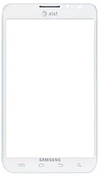 Корпусное стекло дисплея Samsung Galaxy Note I717 (original) White