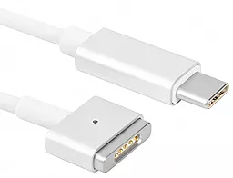 USB PD Кабель для Apple 2M USB Type-C - MagSafe 2 Cable Copy Grey - мініатюра 3