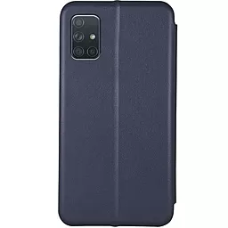 Чехол Level Classy для Samsung Galaxy A51 Dark Blue - миниатюра 2
