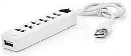 USB-A хаб EasyLife 7-in-1 white (YT-H7S-W/12904)