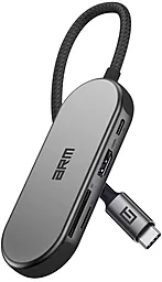 Мультипортовый USB Type-C хаб ArmorStandart 7-in-1 grey (ARM69365) - миниатюра 3