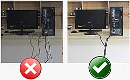 Органайзер для кабелей Essager Cable Organizer Earphone Cord Management Holder Clip 10 шт Black (EXD-KBB01) - миниатюра 8