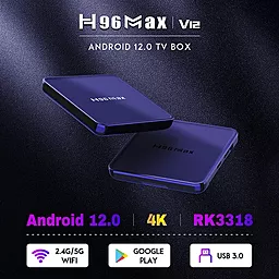 Smart приставка Android TV Box H96 Max V12 2/16 GB - мініатюра 5