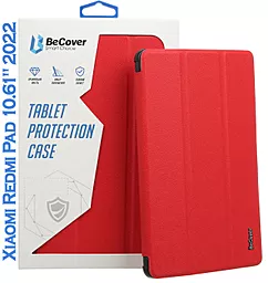 Чохол для планшету BeCover Smart Case для Xiaomi Redmi Pad 10.61" 2022 Red (708728)