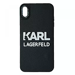 Чохол Karl Lagerfeld для Apple iPhone XS Max Black №4