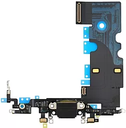 Нижній шлейф Apple iPhone 8 / iPhone SE 2020 / iPhone SE 2022, з роз'ємом зарядки, з мікрофоном Space Gray